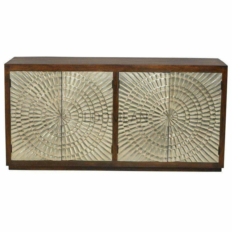 Balhi 80 " W Mango Solid Wood Sideboard