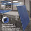 Plateau de table de tennis de table pliable et portable de 9 pi de taille moyenne pour jeux d'intérieur