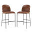 Ensemble de 2 tabourets de bar Galen