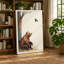 Bear And Black Bird Rustic - Print-136781541-136781543