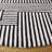 Elsbeth Geometric Hand Tufted Wool/Cotton Area Rug in Ivory/Black-318565593