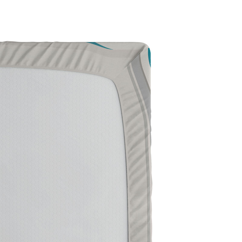 Multicolore drap de mer Ambesonne, Drap-housse pour très grand lit californien