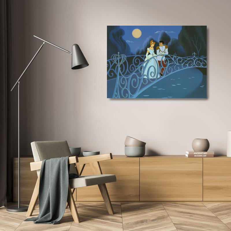 Cinderella, 17" H x 24" W