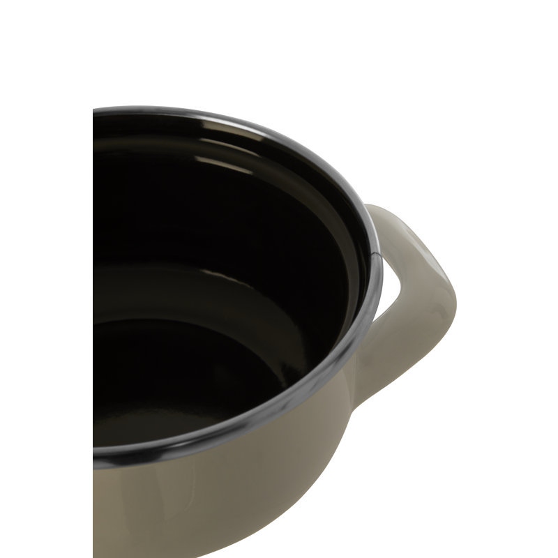 Brambly Cottage Danielburnham 0.4L Aluminum Round Casserole, Beige