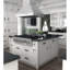 30" Professional 500 CFM Ducted Island Range Hood in Brushed 430 Stainless Steel