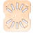 Carlisle Food Service Products Rectangle Plastic Drain Insert