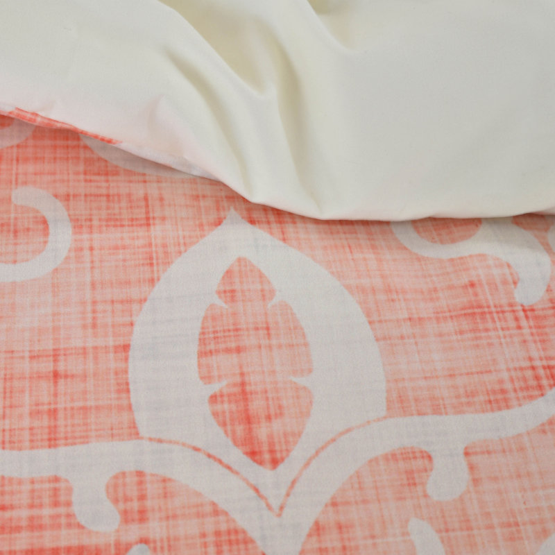 Holli Zollinger Damask Duvet Cover, Queen Duvet Cover + 2 Standard Shams