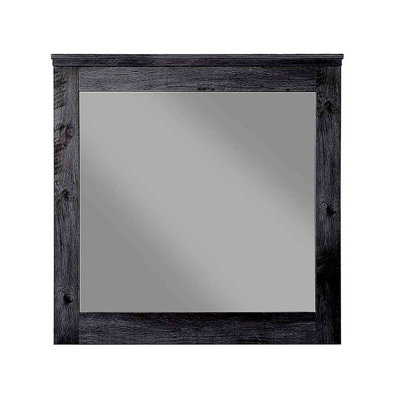 Vidalia Rustic Gray Oak Finish Mirror
