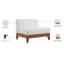 Chaise de patio avec coussins Rio