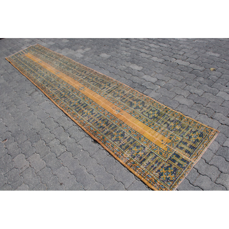 Tapis vibrant en laine Anatolian