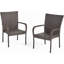 Chaise empilable en osier Pe, 1 pièce-430293008
