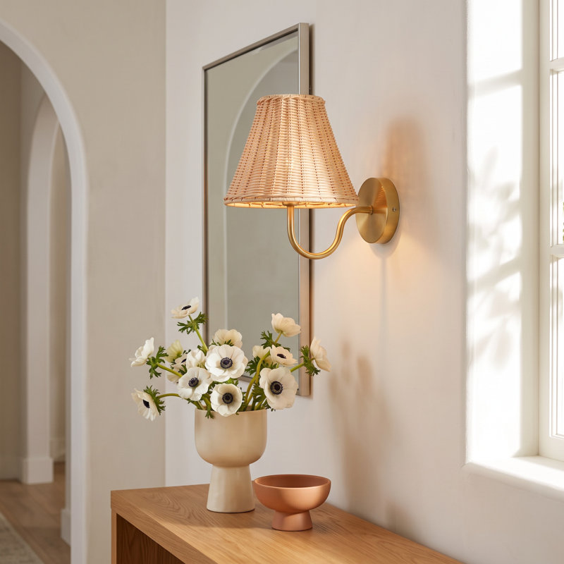Kalona Dujardin Wall Sconce, Natural