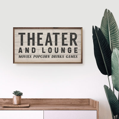 Theater And Lounge Whitewash