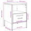 Bedside Cabinet 36x39x50,5 cm Steel-17543098