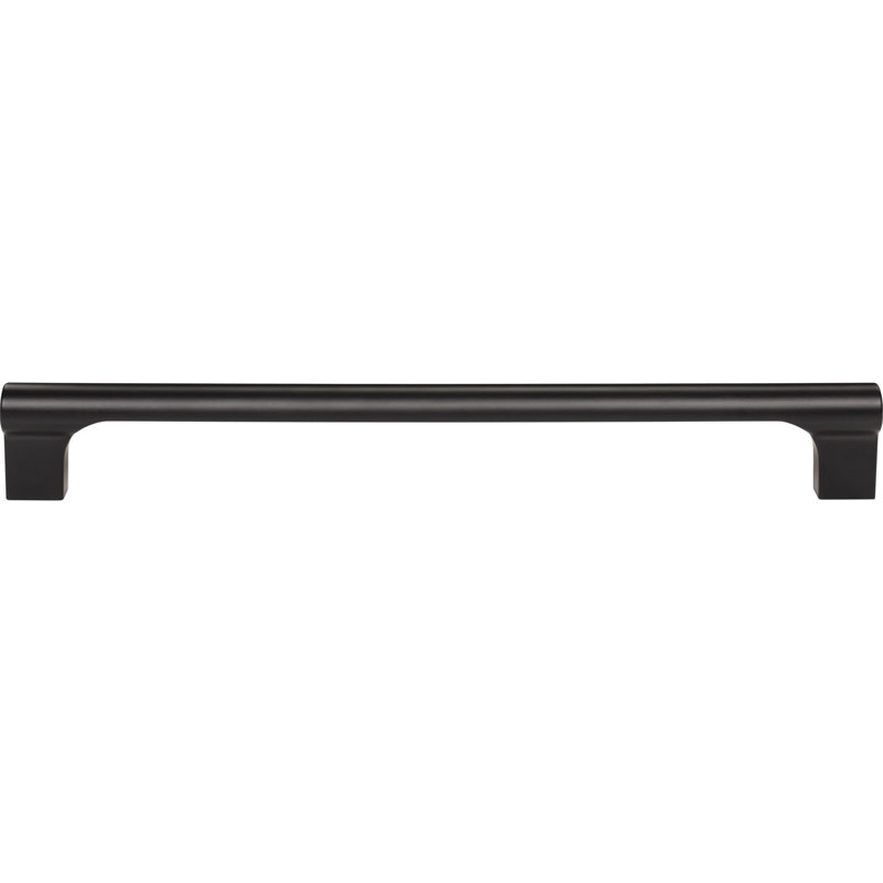 Whittier 18" Center to Center Appliance Pull, 12", Matte Black