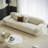 Simple and Light Luxury Designed Off-white Sofa