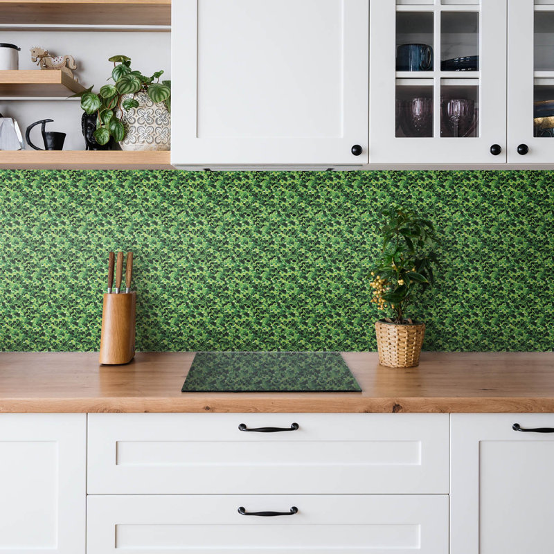 Cerasella 50 x 100 cm PVC Tile in Green