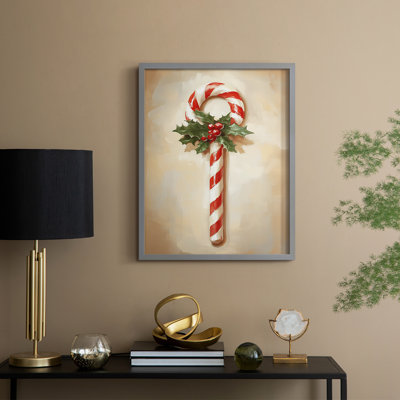Christmas Holiday Art -Series 2-CCLXXVIII Framed Print - Solid Wood