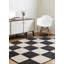 Tapis à damier noir / blanc Wum Collection-279142690-309903956