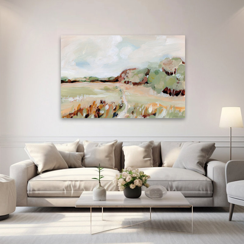 Brise d'automne contemporaine et moderne, H 60 po x l 40 po