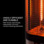Blumfeldt Electric Standing Patio Heater