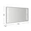 Evelyn Glass Flat Wall Mirror