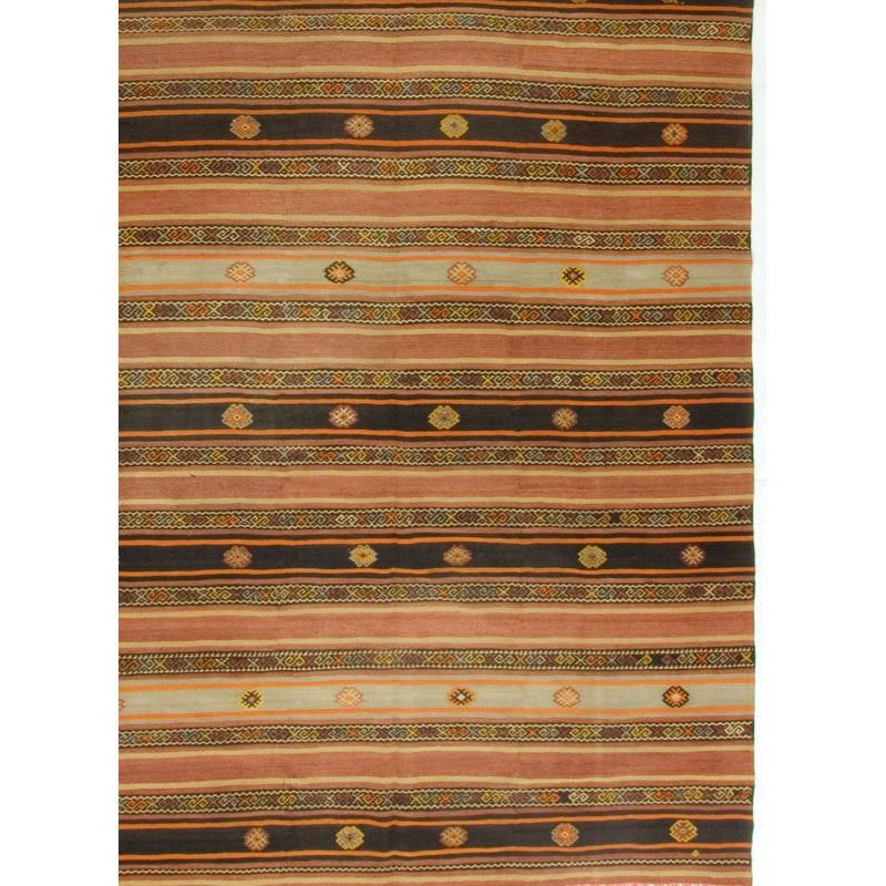 Tapis turc rétro Kilim