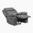Sitz 40" Transitional Genuine Leather Manual Recliner-946362582