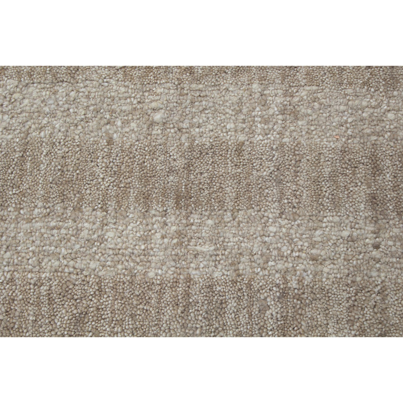 Tapis en laine texturée Essentials, Brun, Rectangle de 10 pi x 14 pi