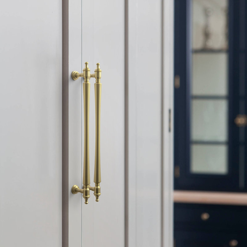 Elegant Cabinet Bar Pull Multipack, 7.56", Brushed Gold
