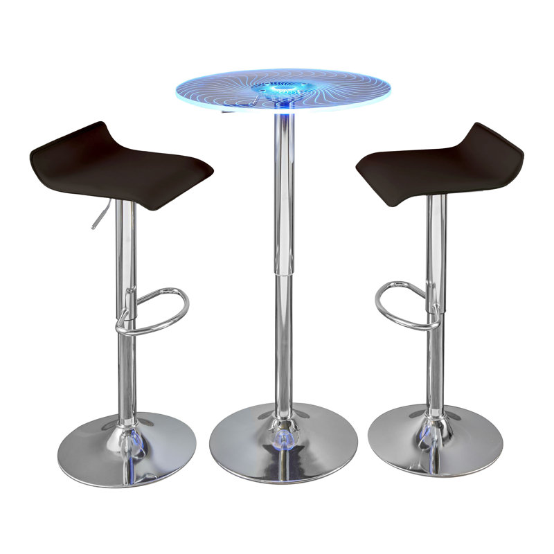 Spyra-Ale Bar Set - 3 Piece, Brown