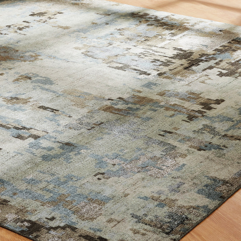 Tapis noué à la main Jaiden, Rectangle 12 pi x 15 pi
