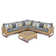 Tullio 7 - Person Patio Conversation Sets with Sunbrella® Cushions
