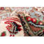 Tapis oriental bleu clair / rouge en laine noué à la main 5 pi 2 po x 7 pi 10 po