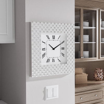 Yarbrough Glass Wall Clock