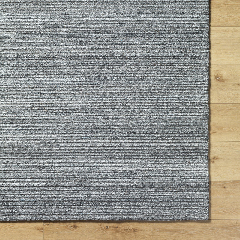 Area Rug in Gray, Rectangle 2' x 3'