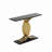 Accent Table Console Table ,Gold Intertwined Metal Legs Luxury High-End Entryway Furniture