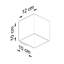 Terez 1-Light Brown Up & Downlight-1319860603