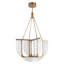 Anders 30-in Black dimmable LED Chandelier-1710821561