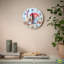 Lamentin Manufactured Wood Wall Clock