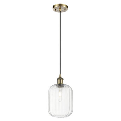 Mini-luminaire suspendu à cordon 1 lumière Ballston - Ameiya