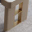 Bureau 5 tiroirs blanc + kaki + or fritté rectangulaire + bois manufacturé + acier inoxydable-832430331-832430325