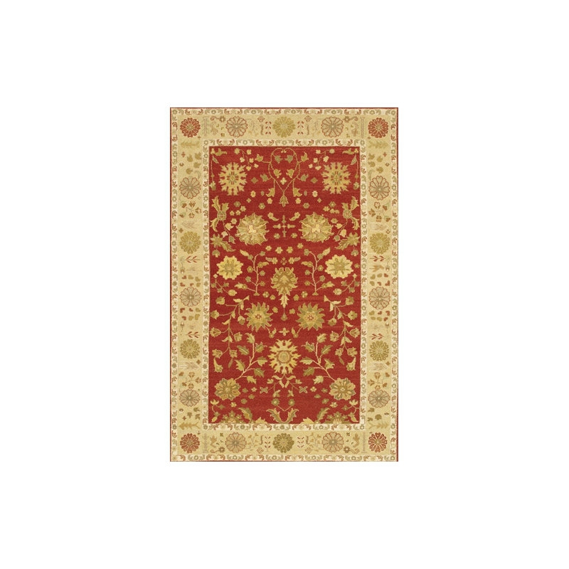 Carona Wool Floral Area Rug, Rectangle 7'9" x 10'6"