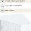 Armoires de salle de bain élégantes blanches-23143440