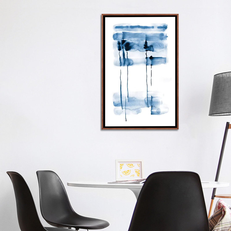 The Wind by Lesia Binkin - Painting, 48" H x 32" W x 1.5" D, Wrapped Canvas