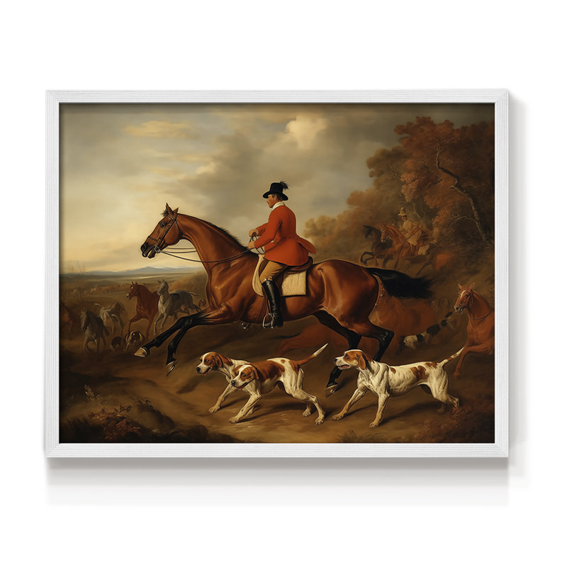 Faune - XCIV - Reproduction encadrée - Restickable, H 11 po x l 14 po, Blanc