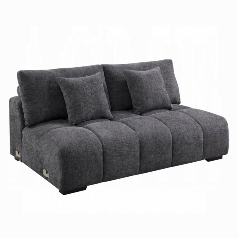 Causeuse modulaire avec 2 coussins Otterson