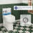 Liberty Compact Toilet, Modern One-Piece Round Toilet with Dual Flush, Easy Cleaning Fully Skirted Design(Seat Included)-101084917
