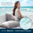 SLEEP ZONE Nanotex Cooling Pillowcases - 2 Pack, Silky Pillow Cases for Hair and Skin, Breathable Bedding for Summer and Hot Sleepers, Zippered Pillow Covers(Grey, King)-116563782-116563797