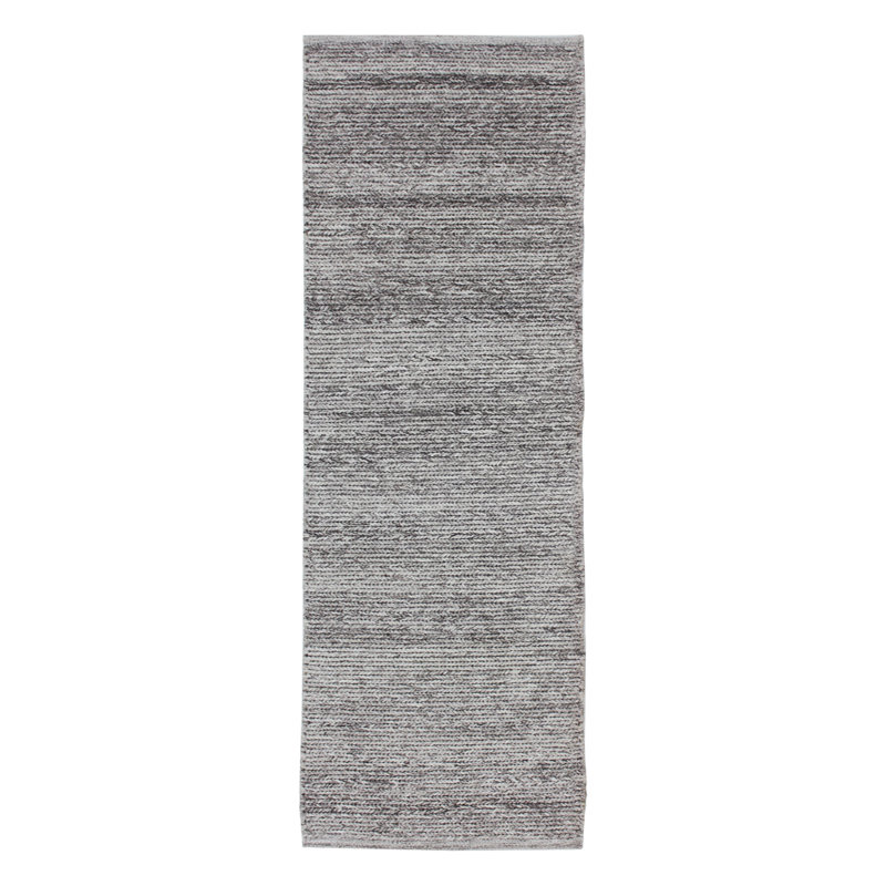 Area Rug in Gray, Runner 2'6" x 12'